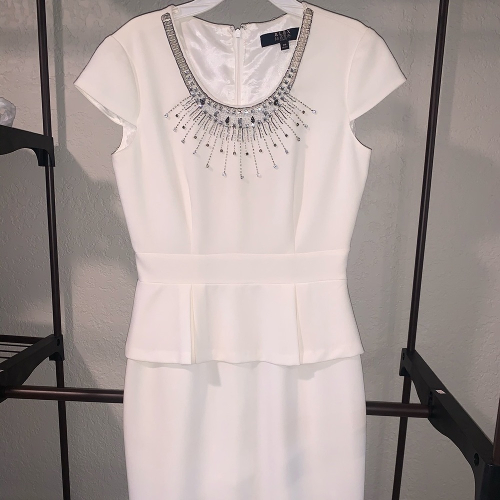 Alex Marie (Dillard’s) Peplum Cocktail Dress